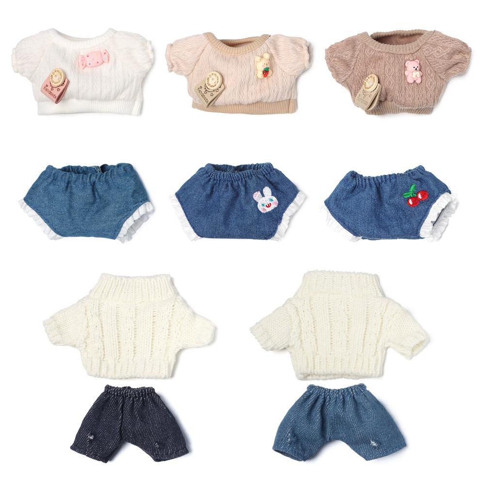 Bộ Quần Áo Màu Cầu Vồng Dành Cho Búp Bê 20cm