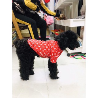 Áo Chó Mèo - Áo Thun Poly Mát ít Bám Lông - CHỌN MẪU