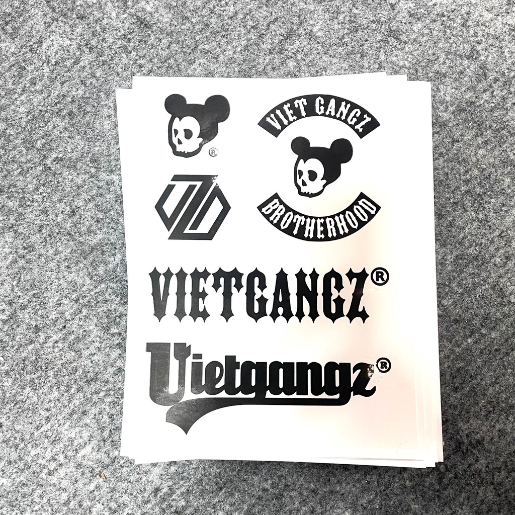Sticker dán Vietgangz