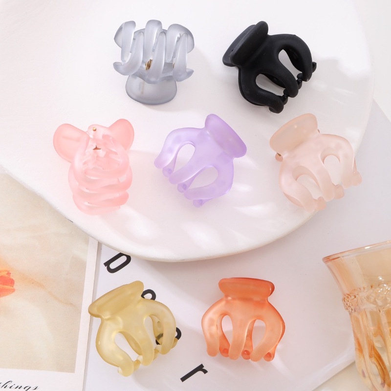 Kẹp càng cua cá mập 3 chấu 3.5cm kẹp cao tóc đuôi ngựa sau đầu Tatitavao