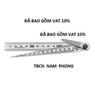 Thước lá kết hợp thước đo khe hở 1-15mm niigata seiki tpg-700s
