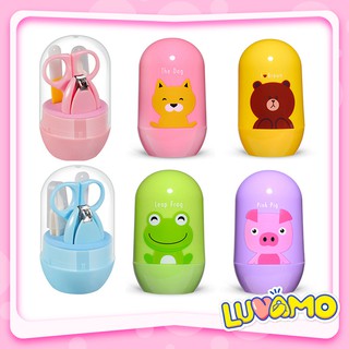 Bấm móng tay cho bé chống chảy máu nhẹ nhàng an toàn không gỉ Luvamo CS03