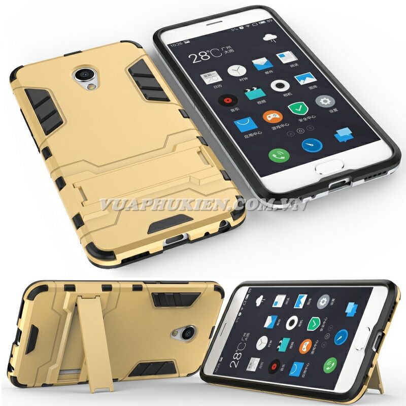 Ốp lưng Iron Man chống sốc cho Meizu M5 Note, Meizu M3 Note, Meizu MX6, Meizu U20 - Có chân dựng máy