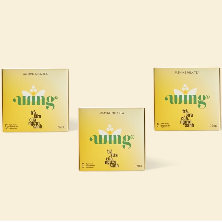 [Mã GROXUAN1 giảm 8% đơn 150K] Trà Nhài Sữa Trân Châu Trắng Wings đóng hộp 5 set (Tự pha tại nhà theo hướng dẫn) | BigBuy360 - bigbuy360.vn