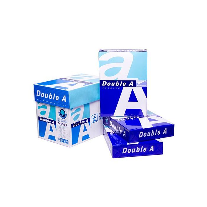 Giấy photo A4 Double A 70gsm thùng 5 ram