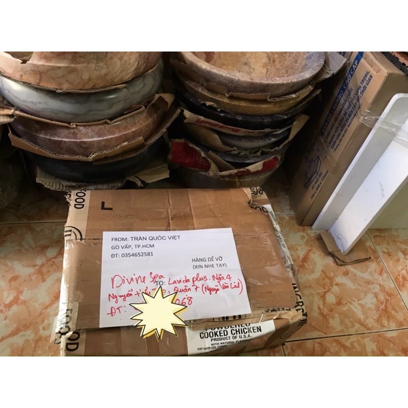 Lavabo đá trắng sữa | BigBuy360 - bigbuy360.vn