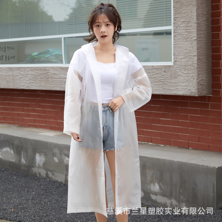 Áo Mưa Dày Dặn Siêu Nhẹ Chống Thấm Nước Dành Cho Người Lớn