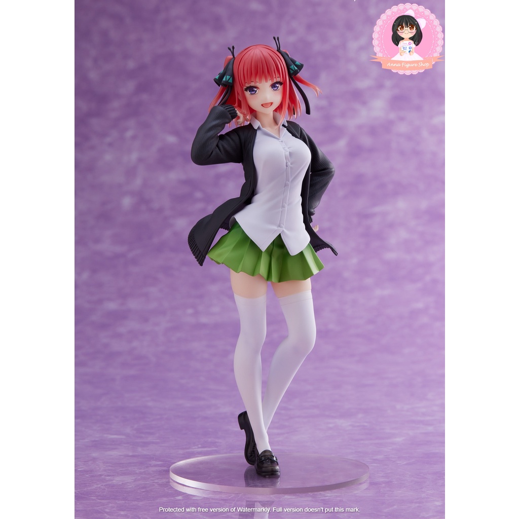 Mô hình Nakano Nino - Gotoubun no Hanayome ∬ - Coreful Figure - Seifuku ver., Renewal