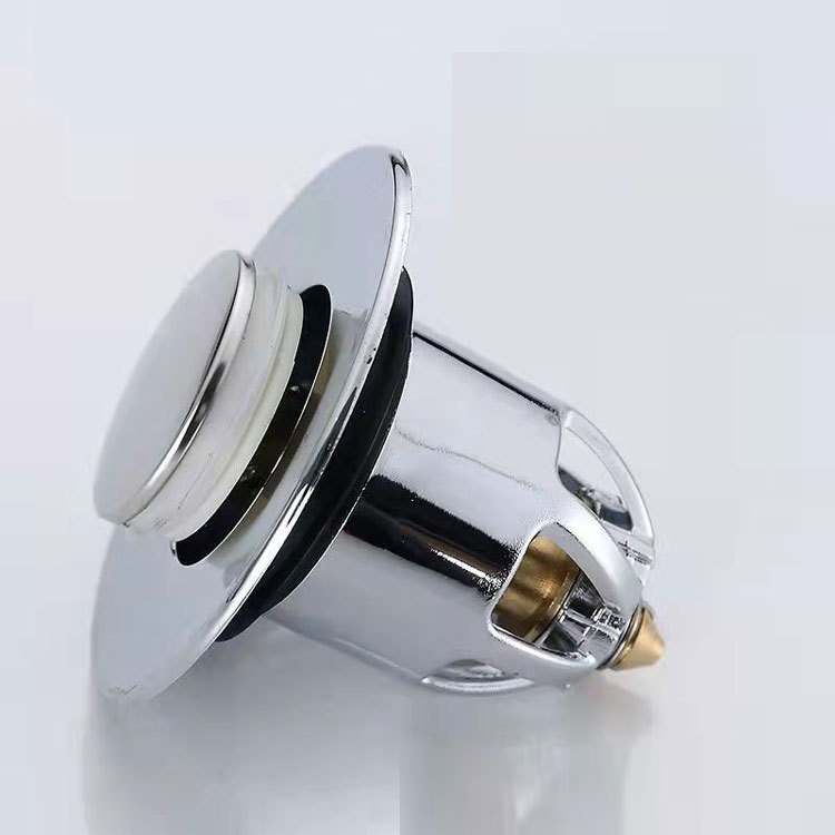 Nút bịt bồn rửa mặt lavabo nhấn nút cao cấp lõi đồng