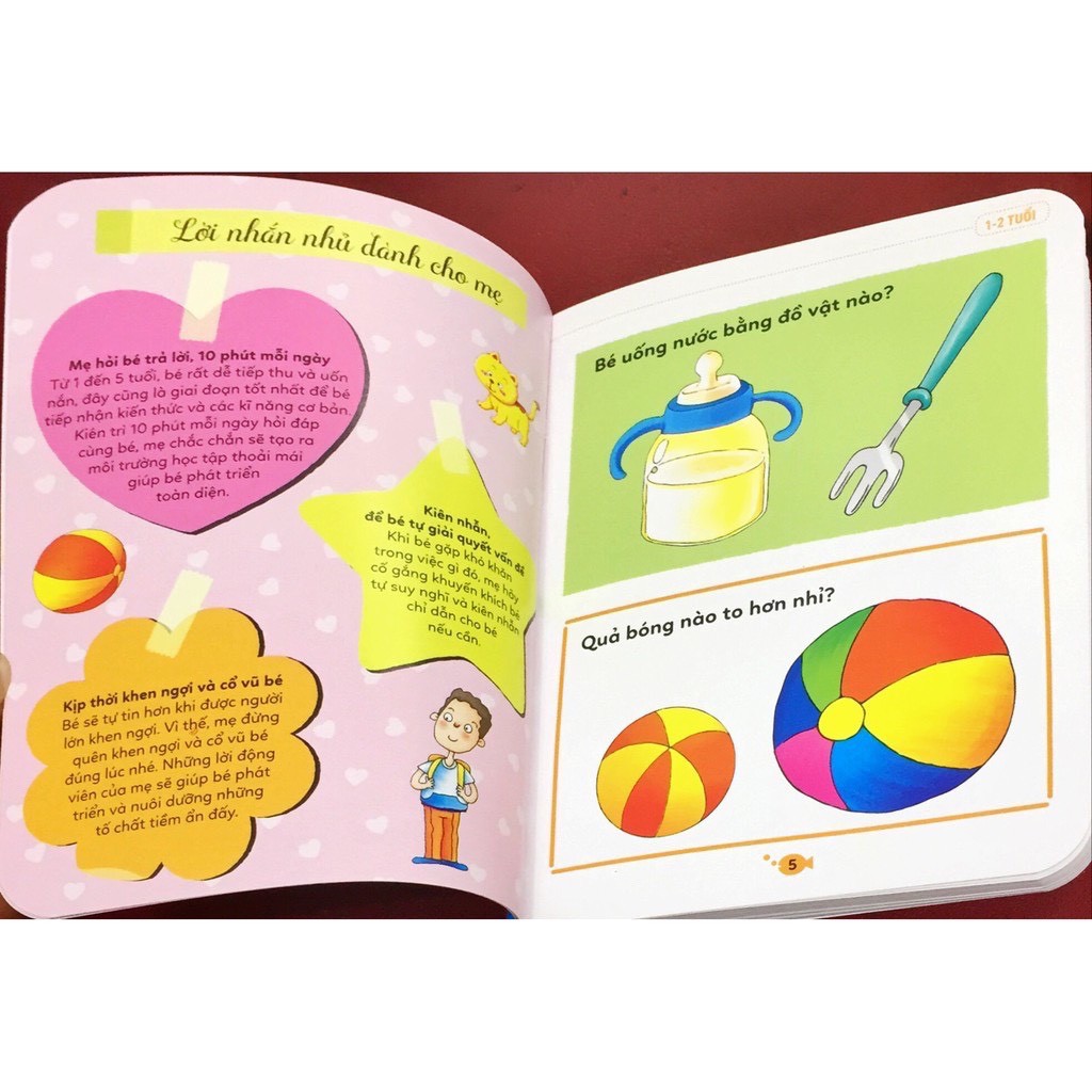 Sách - Mẹ Hỏi Bé Trả Lời: Hỏi Đáp Rèn Trí Thông Minh (Trọn Bộ 5 Cuốn)