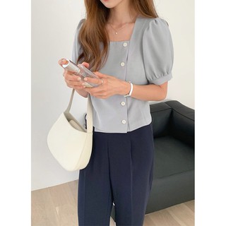 [Sẵn] Áo sơ mi chiết eo Ordinaire