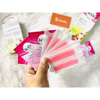 Miếng Dán Tẩy Lông Mặt Veet Face Precision Wax Strips