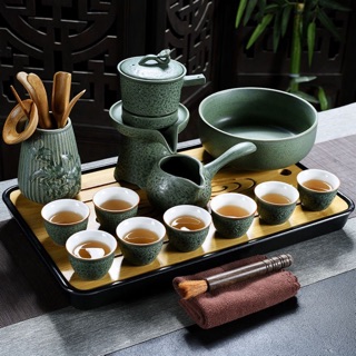 Bộ ấm trà cối xay ( bán tự động )