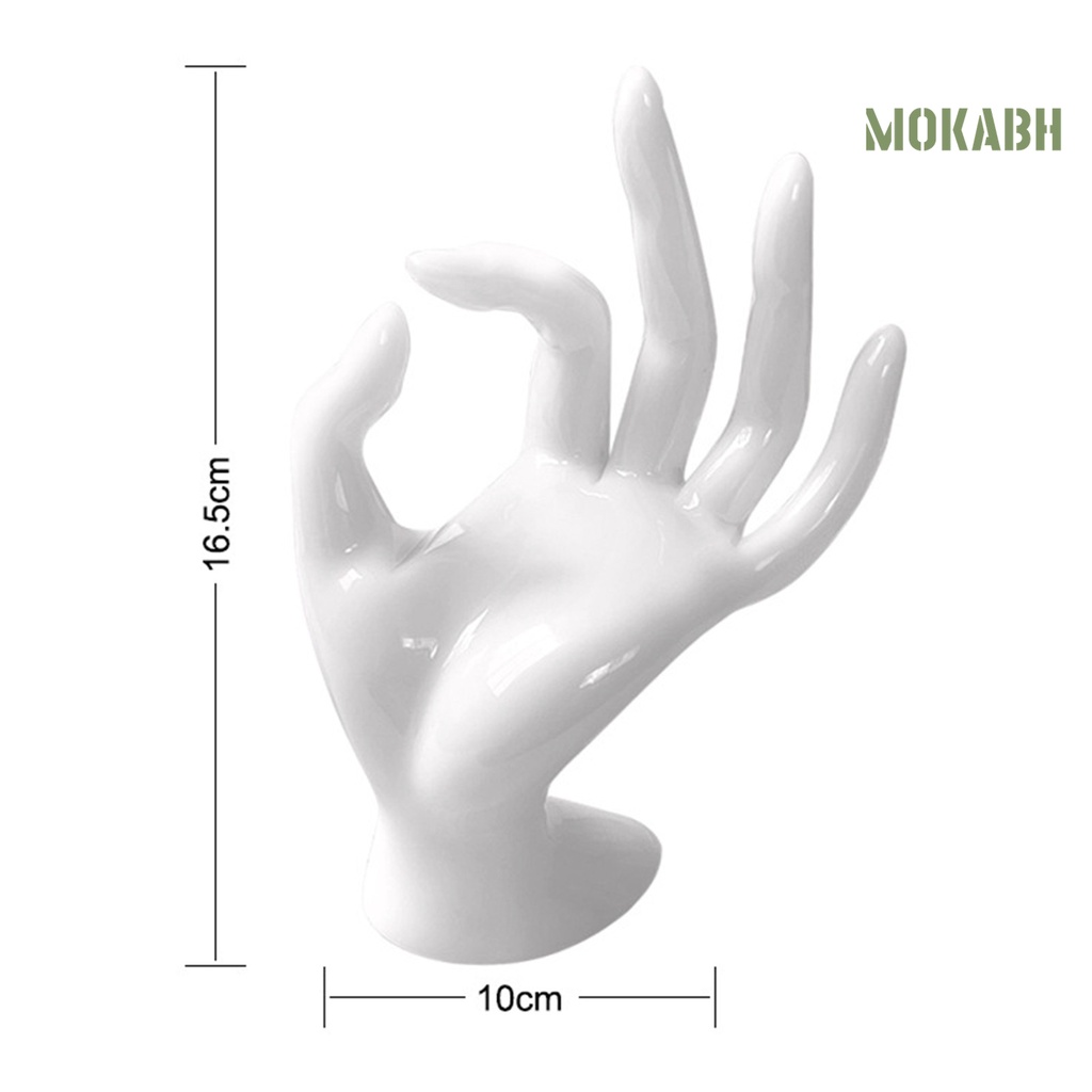 Mô Hình Bàn Tay Bằng Nhựa Trơn Và Phẳng Dùng Trưng Bày Vòng Đeo Tay