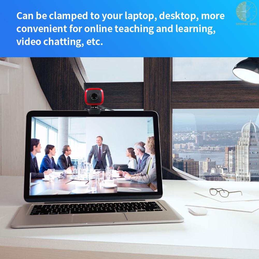 Webcam Hd 480p 5mp Pc 30fps Cổng Usb Có Độ Phân Giải Cao Kèm Micro Cho Laptop / Máy Tính Để Bàn | BigBuy360 - bigbuy360.vn