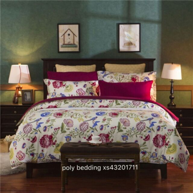 chăn ga gối cotton poly