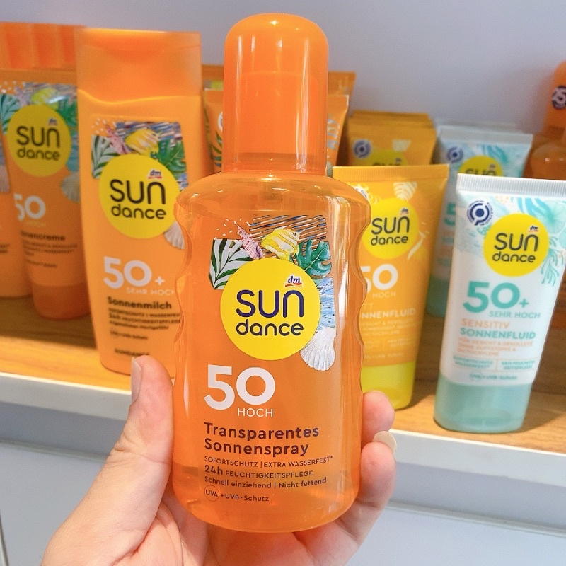 Kem chống nắng Sundance spf 50+ và spf 50- nội địa Đức