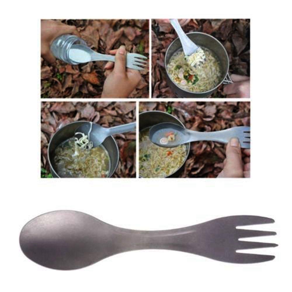 Muỗng Nĩa Di Động Tiện Dụng Mang Theo Cắm Trại / Dã Ngoại