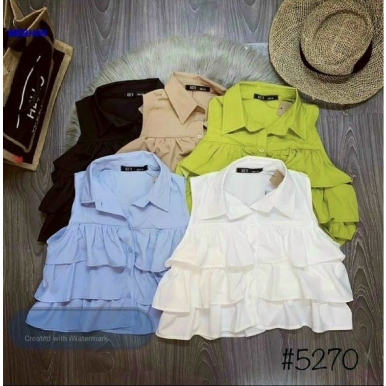 áo bèo xếp ly 3 tầng