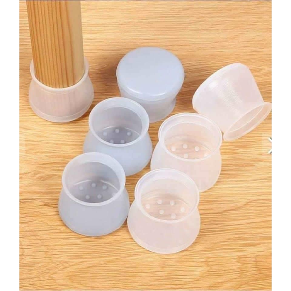 BỌC CHÂN BÀN GHẾ SILICON (SET 4 CÁI)