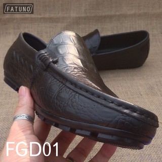 Giày lười da thật FATUNO