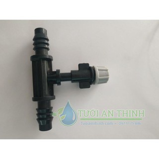 10 Bộ béc Phun sương Tưới lan ( Béc đơn xám-Tê 10)  tqtp