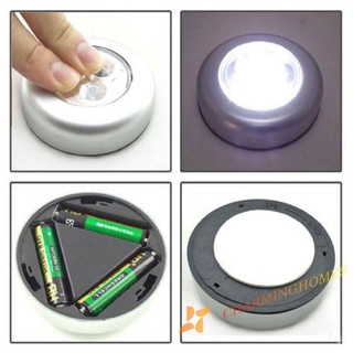 Đèn led 3 bóng sử dụng pin aaa