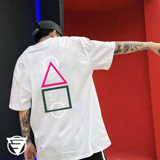Áo Thun Squid Game Unisex Basic Tee phông trơn nam nữ