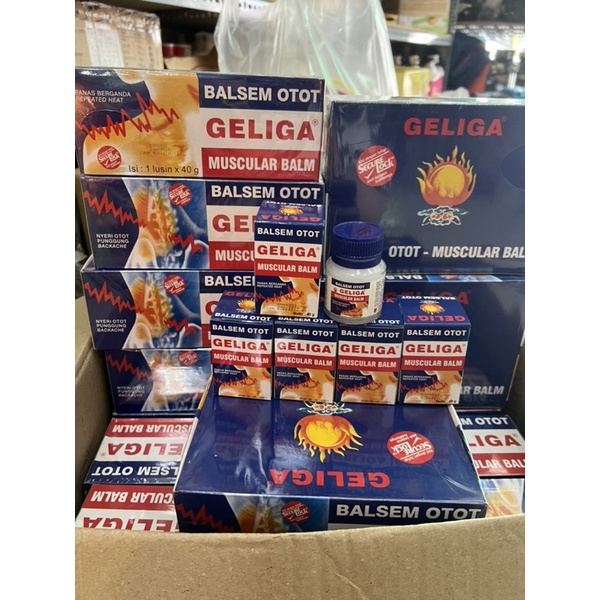 DẦU CÙ LÀ LỬA - CAO XOA BÓP NÓNG GELIGA