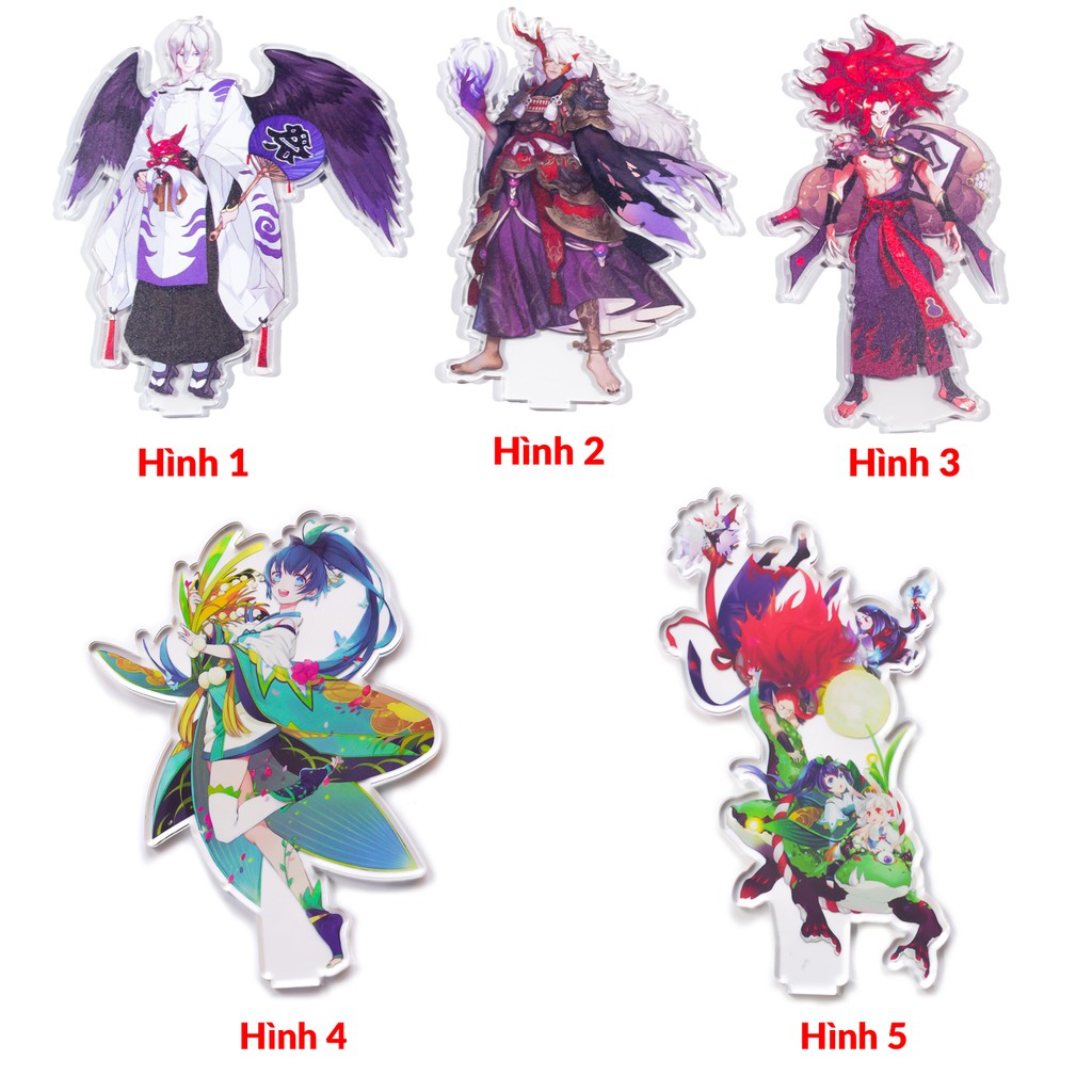 [thanh lý bán lỗ]Standee Tượng Mica Anime 15cm - Onmyoji [AAM] [PGN20]