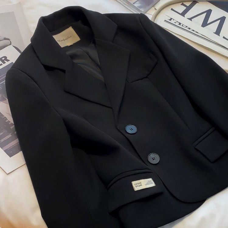 Áo Khoác Vest Ngắn Phong Cách Hàn Quốc Thời Trang Xuân Thu Mới Cho Nữ