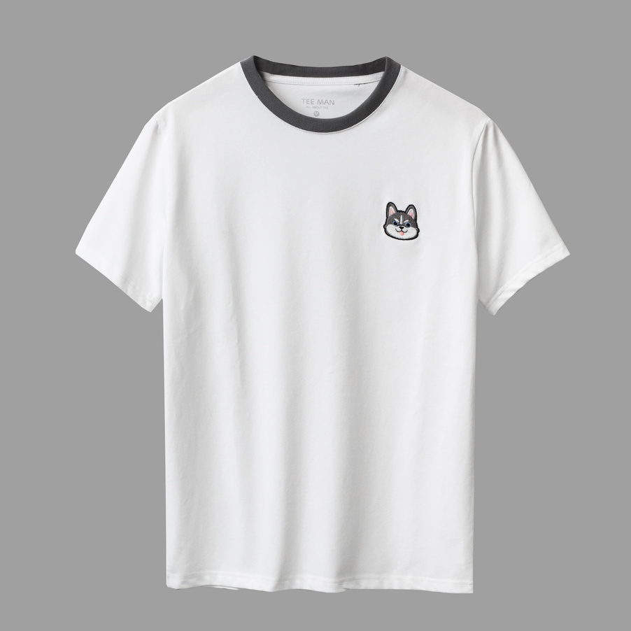 Áo thun nam cổ tròn SIGNA TEE, thêu hình trẻ trung, năng động - TEEMAN | BigBuy360 - bigbuy360.vn