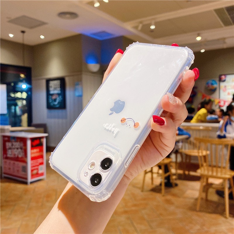 Ốp lưng Apple iPhone 11 Pro Max iPhone X Xs XR iPhone 7 Plus iPhone 8 Plus iPhone 6 Plus Ốp lưng điện thoại Emoji Smile Ốp lưng TPU Soft Case