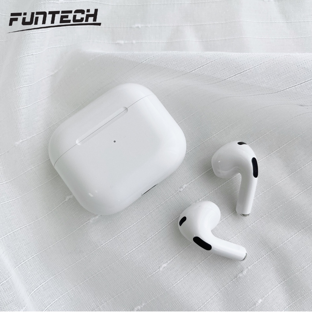 Tai Nghe Bluetooth Không Dây TWS A3 Cao Cấp Tích Hợp Micro, Định Vị, Đổi Tên, Cảm Biến Chạm, Dùng Cho iOS và Android