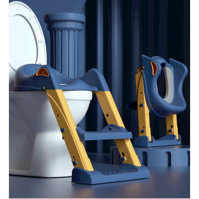 Thang hỗ trợ vệ sinh, thu nhỏ bồn cầu Cao Cấp cho Bé