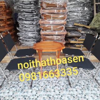 Bộ bàn ghế cafe lưng cao cho quán trà chanh,trà sữa