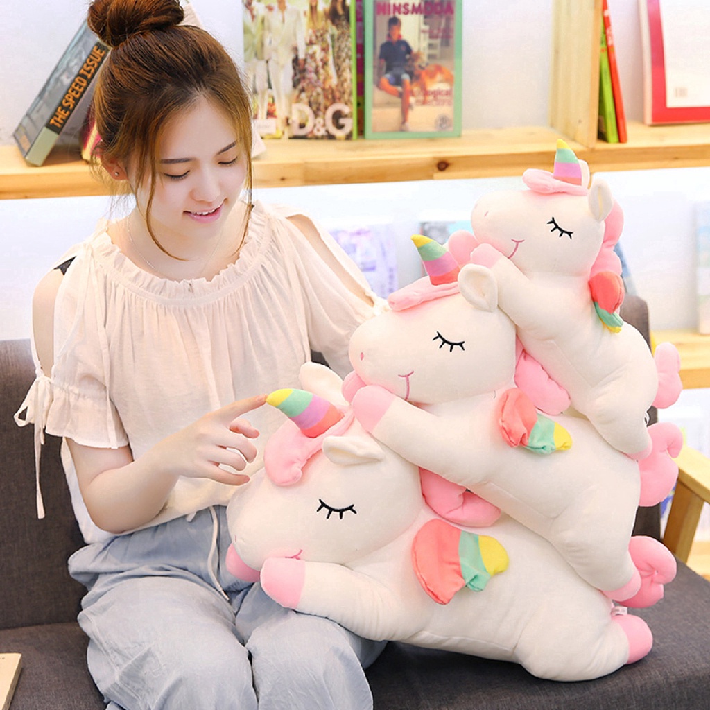 Thú Nhồi Bông Hình Con Kì Lân Mềm 30CM Cho Bé