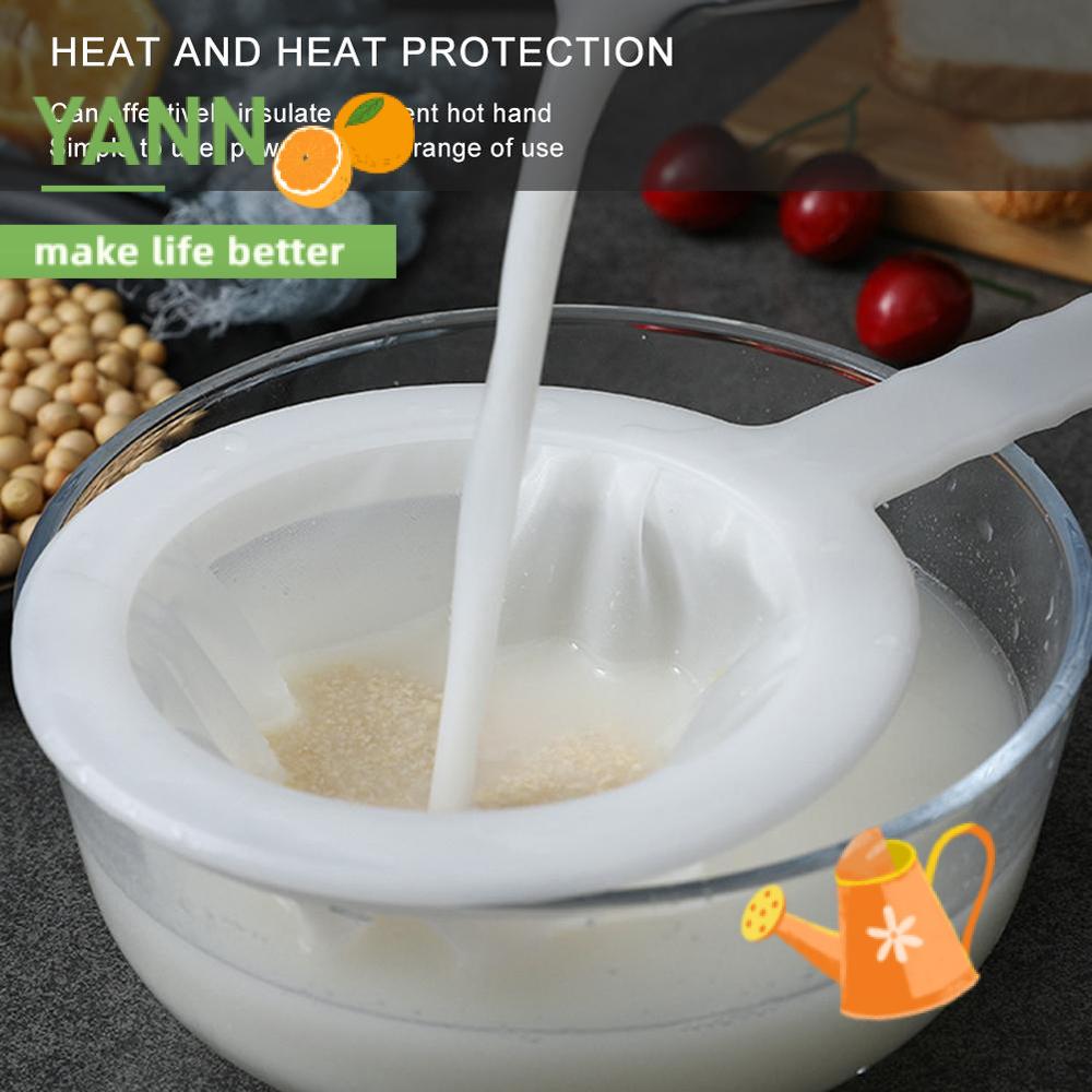 Lưới lọc sữa đậu nành/ sữa chua chất liệu lưới nylon 100/200/400 lỗ tiện lợi cho nhà bếp