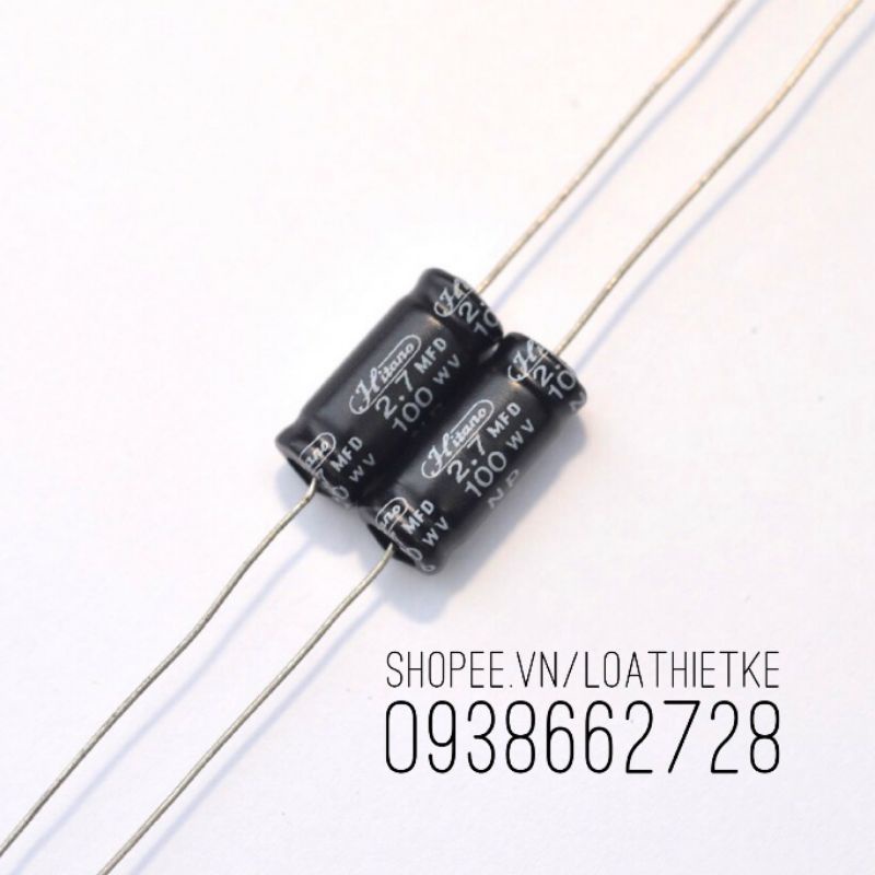 Cặp Tụ Loa Treble 2.7uf HITANO
