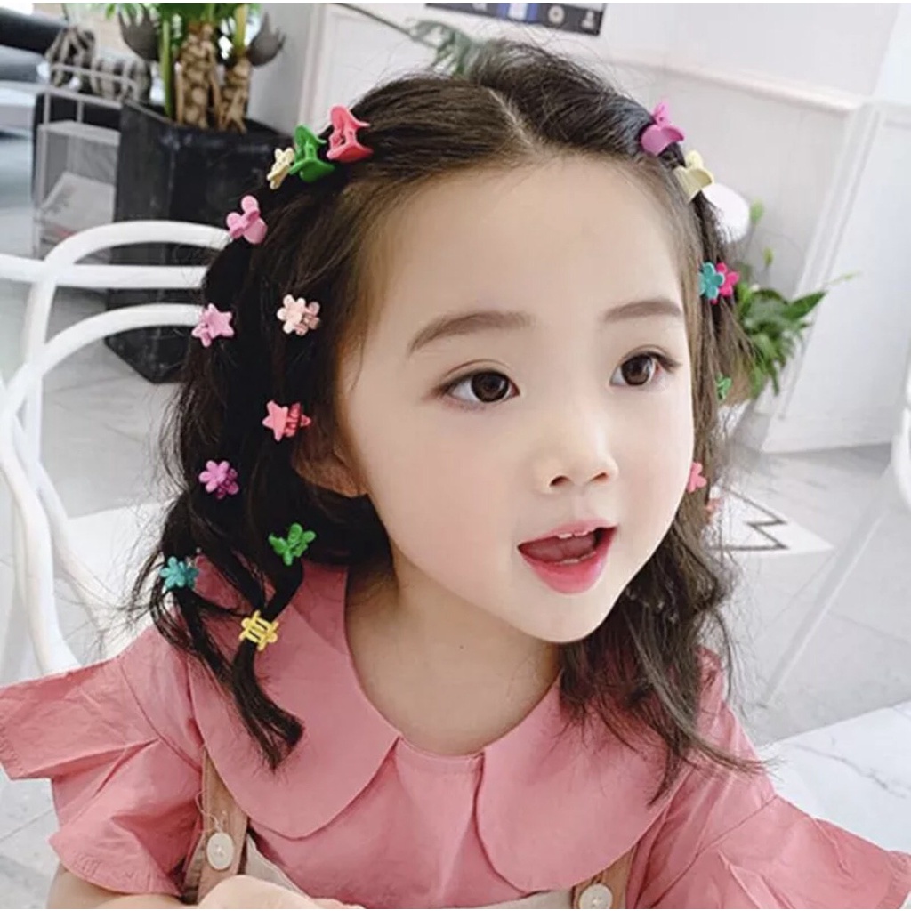 SET 20 KẸP CÀNG CUA MINI DỄ THƯƠNG CHO BÉ GÁI