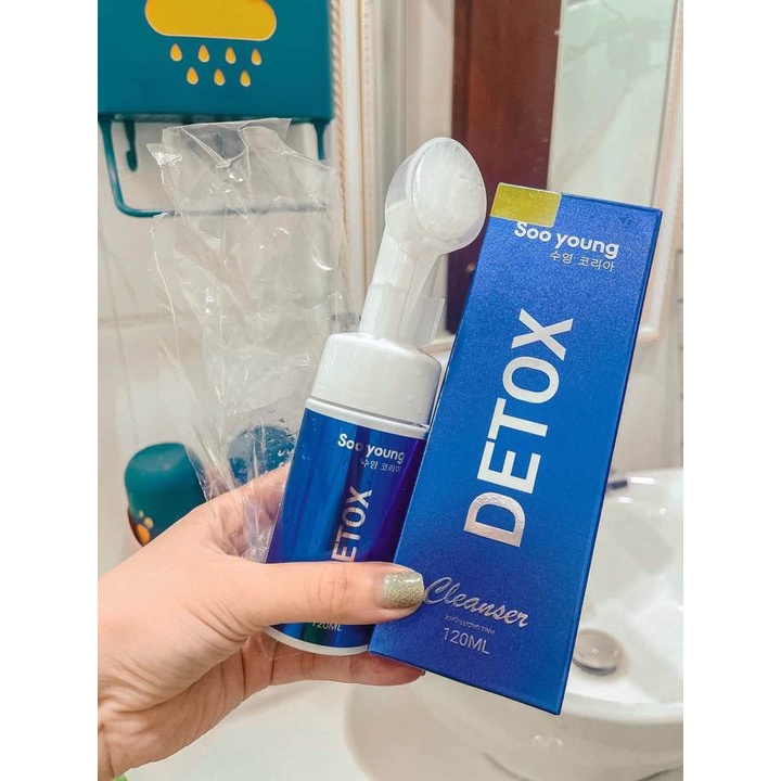 [Chính hãng] Sữa Rửa Mặt Detox Cleanser Soo Young - Mỹ Phẩm Soo Young Korea
