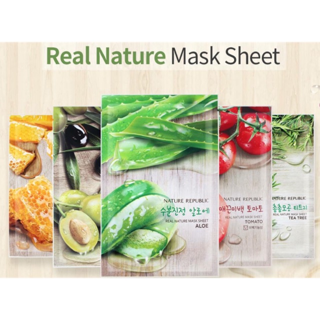 [CAM KẾT CHUẨN AUTH] Mặt nạ Nature Republic