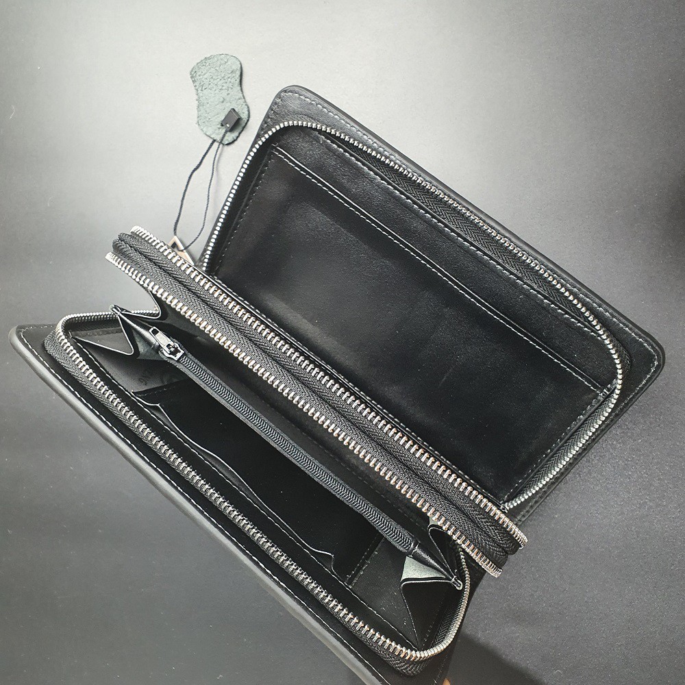 [Da thật] Ví Da Nam Cầm Tay  Clutch, Ví Công Sở, Da Trơn 2 Ngăn Khóa – CL124 - Bảo Hành 3 Năm | BigBuy360 - bigbuy360.vn