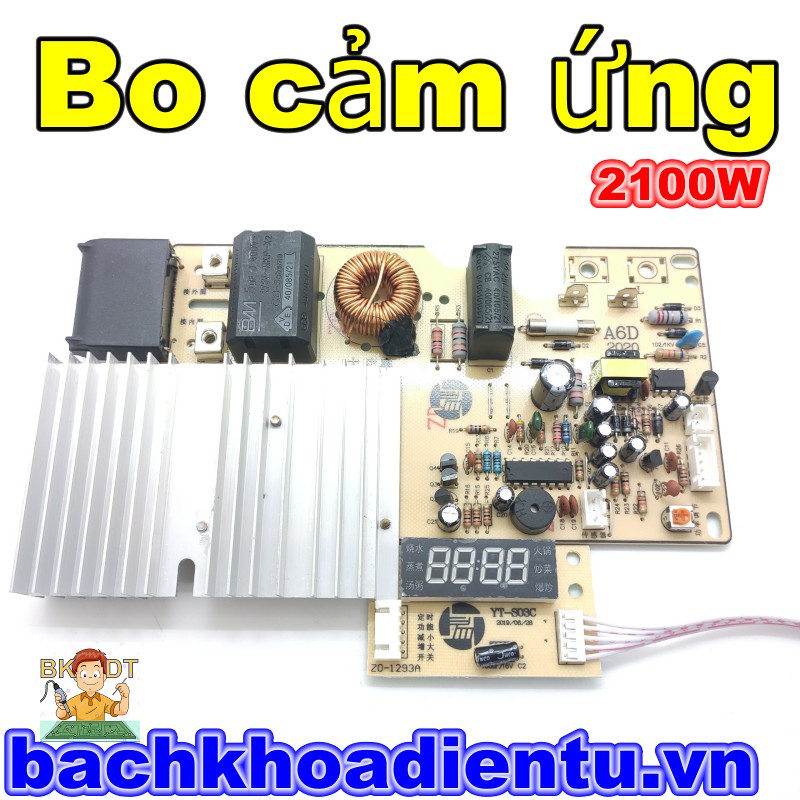 Bo mạch bếp từ cảm ứng đa năng .