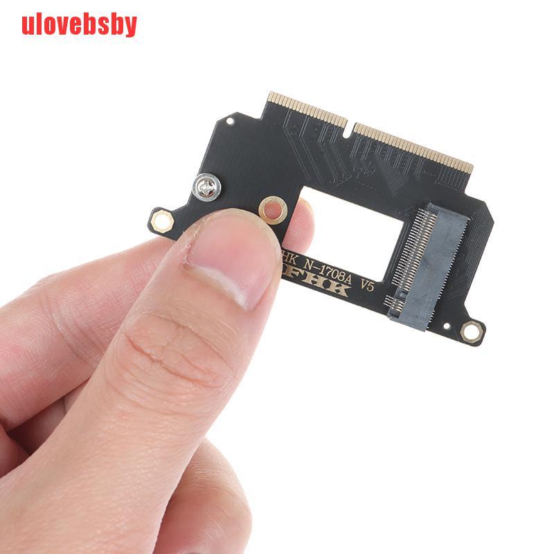 [ulovebsby]NVMe M.2 NGFF SSD for 2016-2017 13" MacBook Pro A1708 Adapter card