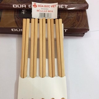 Vỉ 10 Đôi Đũa Chò Chỉ Gỗ Đức Việt