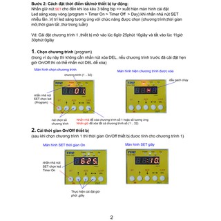 Công tắc hẹn giờ lập trình điện tử TM3A