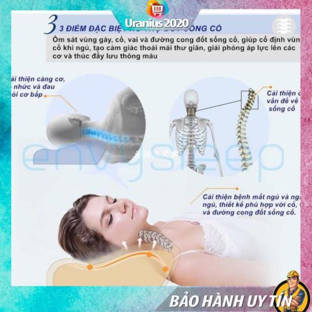 Gối cao su non cao cấp cho người lớn,chống mỏi cổ,vai,gáy - hàng uy tín