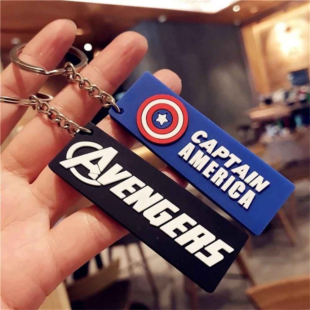 Móc Khóa Hình Siêu Anh Hùng Marvel Trang Trí Ba Lô / Túi Xách / Móc Khóa