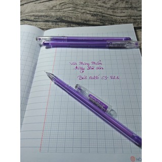 2 Bút gel tím(Bút gel chosch)